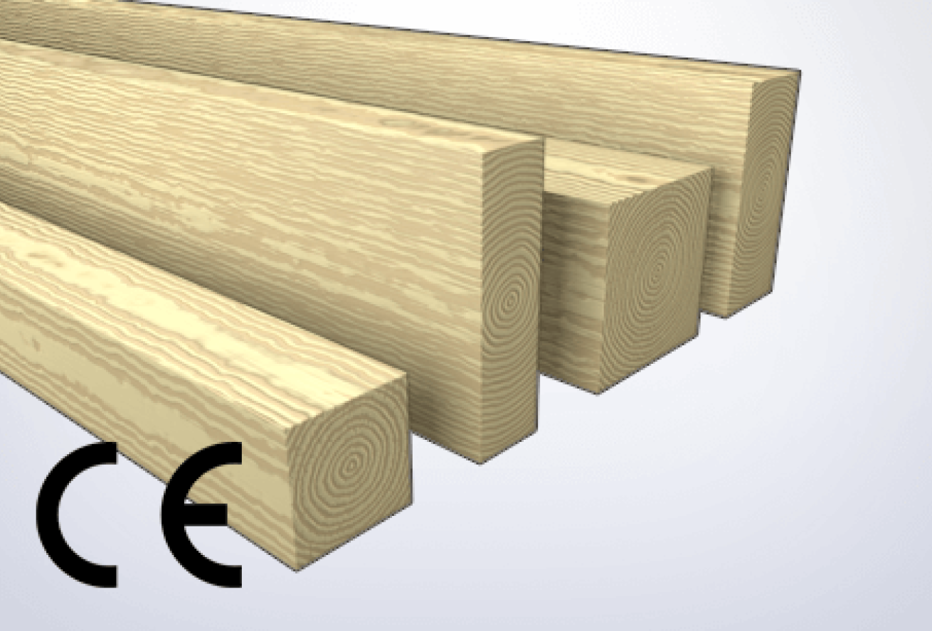 konstruksjonsvirke med ce-merking