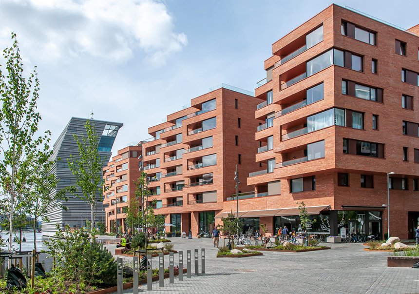 Munch Brygge i Oslo av Lund+Slaatto Arkitekter, byggherre Stor-Oslo Eiendom. Foto: Lund+Slaatto Arkitekter